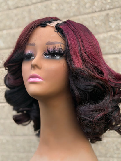 U part wig-Mika